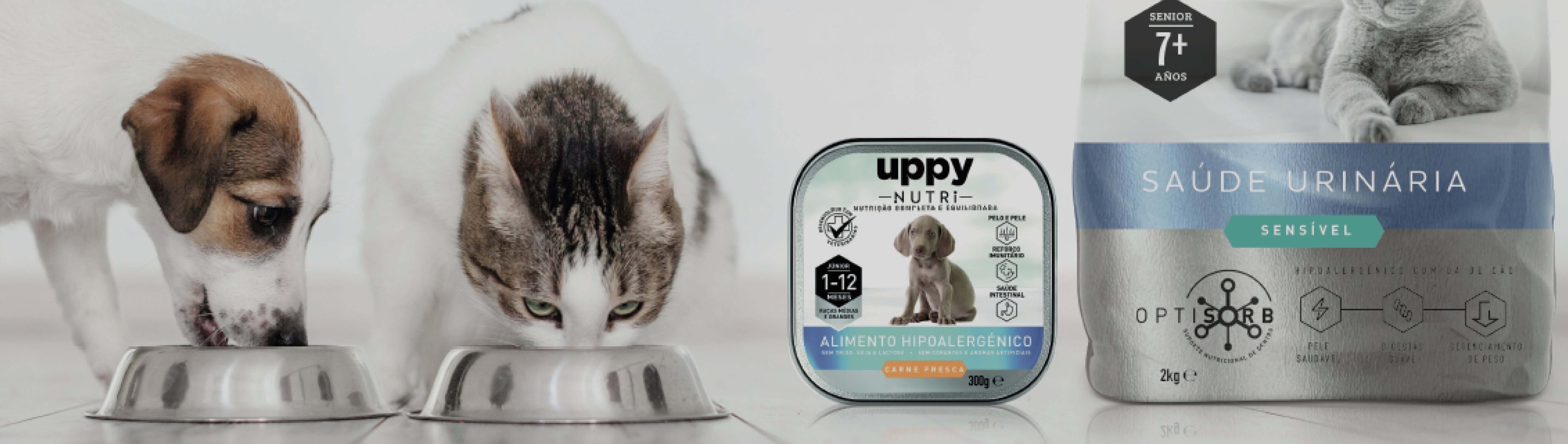 Uppy Pet Food packaging design